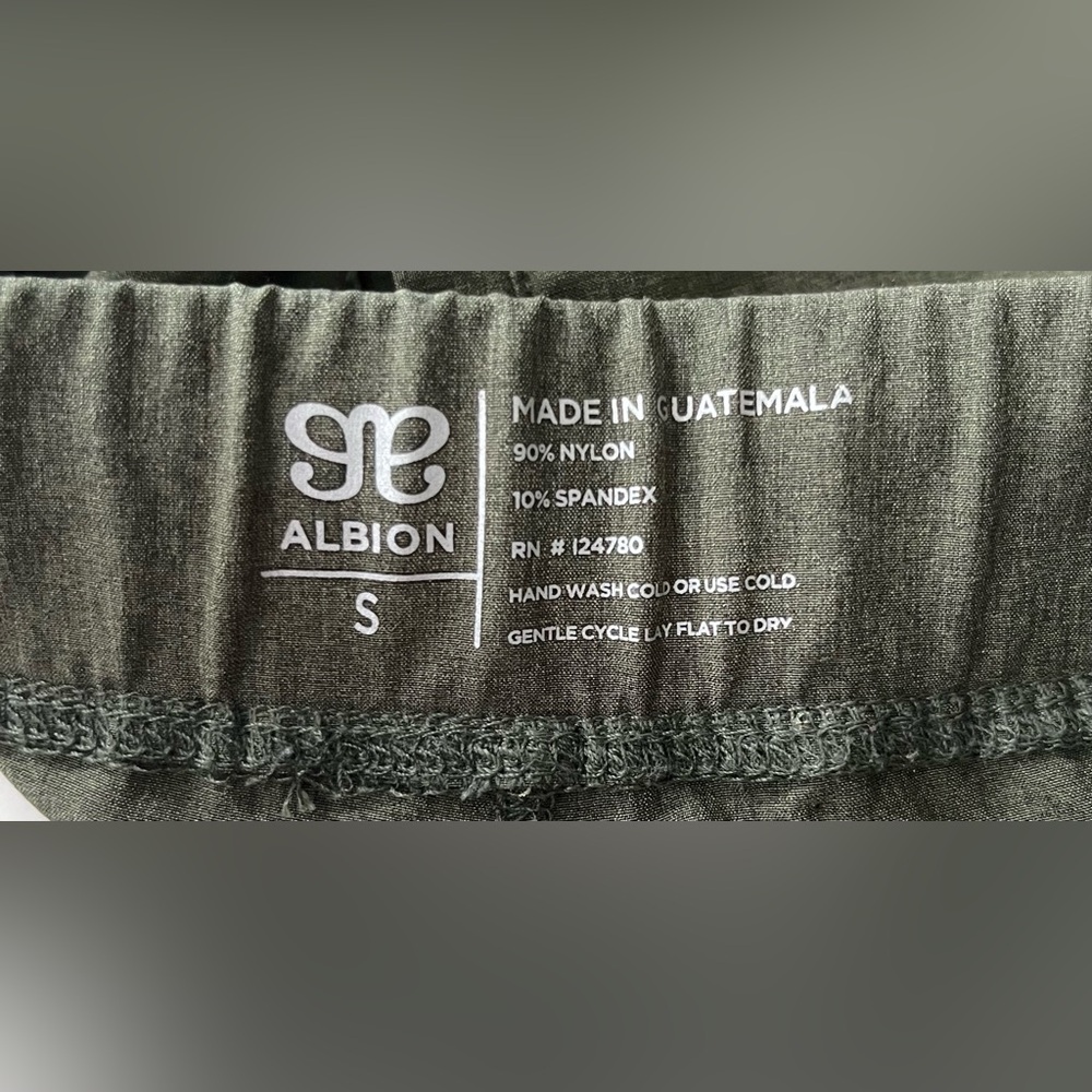 ALBION EVERYWHERE JOGGERS In Sage Size‎ Small NWOT - Picture 8 of 8